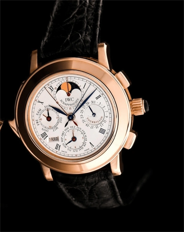 IWC,Grande Complication 42.20mm,42.20mm,Red Gold,Silver,Handwound,Chronograph,Moonphase,Perpetual Calendar,Month,44hours,In-house Caliber,IW186801