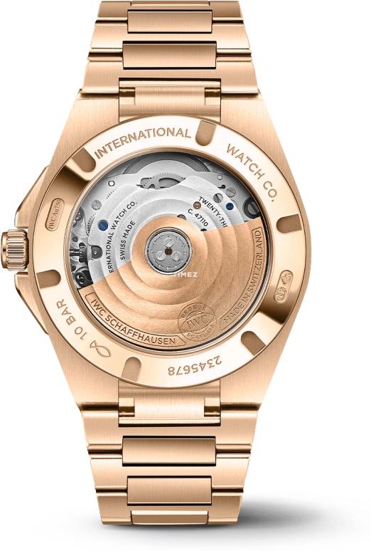IWC,Ingenieur 35.10mm,35.10mm,Red Gold,Rose Gold,Automatic,Day,42hours,IW324903