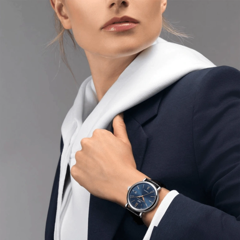 IWC,Portofino 40mm,40mm,Stainless Steel,Blue,Automatic,Date,Anti-magnetic,IW356523