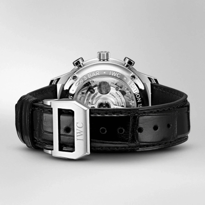 IWC,Portugieser 41mm,41mm,Stainless Steel,Blue,Automatic,Chronograph,46hours,IW371601