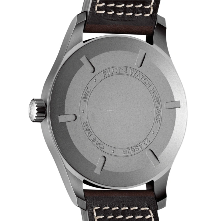 IWC,Pilot 40mm,40mm,Titanium,Black,Automatic,Date,Anti-magnetic,IW327006