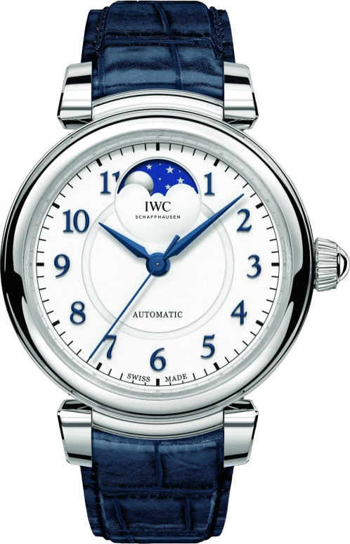 IWC,Da Vinci 36mm,36mm,Stainless Steel,Silver,Automatic,Moonphase,42hours,IW459306