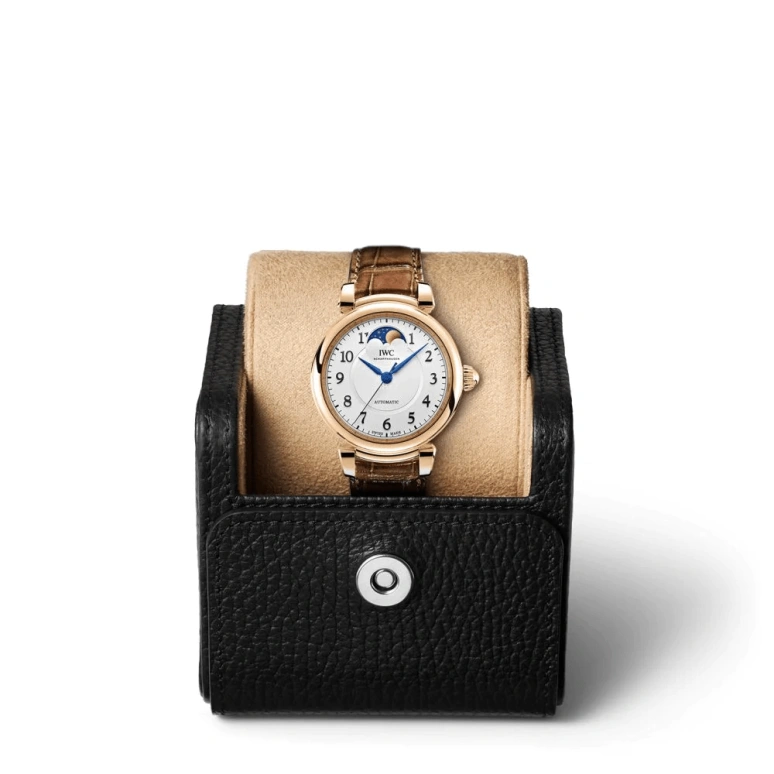 IWC,Da Vinci 36mm,36mm,Red Gold,Silver,Automatic,Moonphase,42hours,IW459308