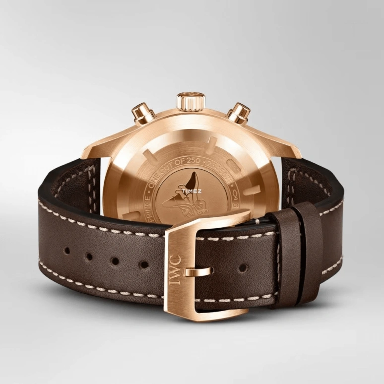 IWC,Pilot 43mm,43mm,Red Gold,Blue,Automatic,Chronograph,Date,Day,Anti-magnetic,44hours,In-house Caliber,IW377721