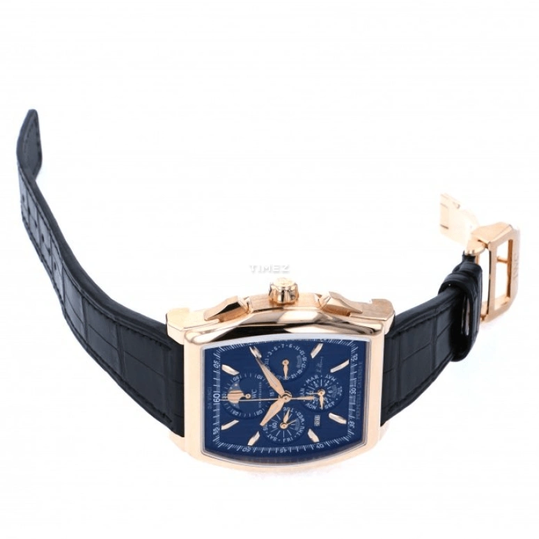 IWC,Da Vinci 43.10mm,43.10mm,Rose Gold,Black,Automatic,Chronograph,Moonphase,Perpetual Calendar,Leap Year,44hours,In-house Caliber,IW376205