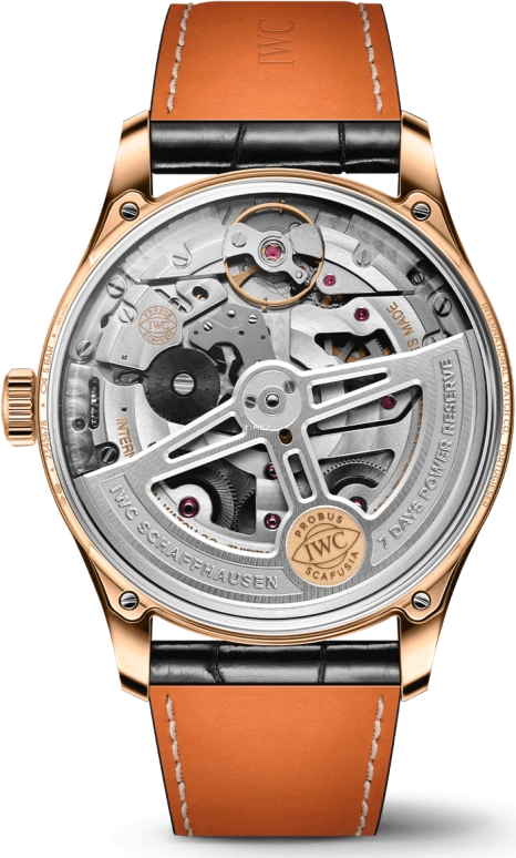 IWC,Portugieser 42.40mm,42.40mm,Red Gold,Black,Automatic,Day,Power Reserve Indicator,Hiroyuki Sanada,IW501707