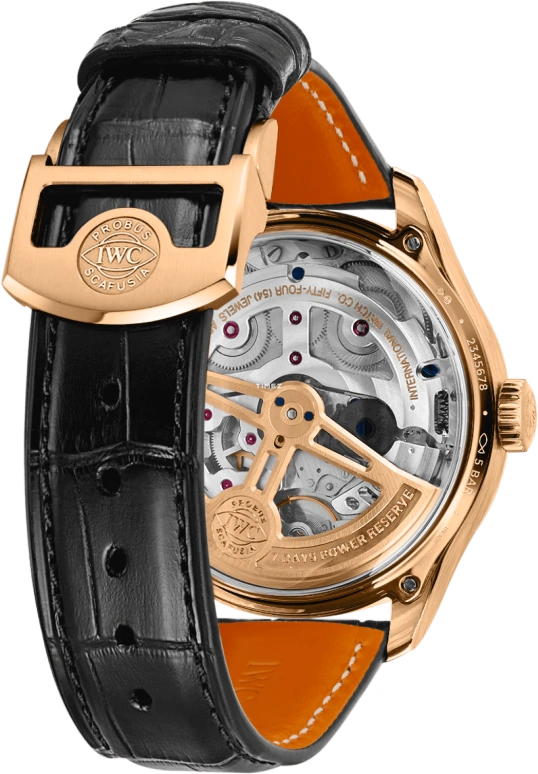 IWC,Portugieser 44.40mm,44.40mm,Armor Gold,Black,Automatic,Moonphase,Perpetual Calendar,Month,Date,168hours,In-house Caliber,Taika David Waititi,Taika Cohen,IW503702
