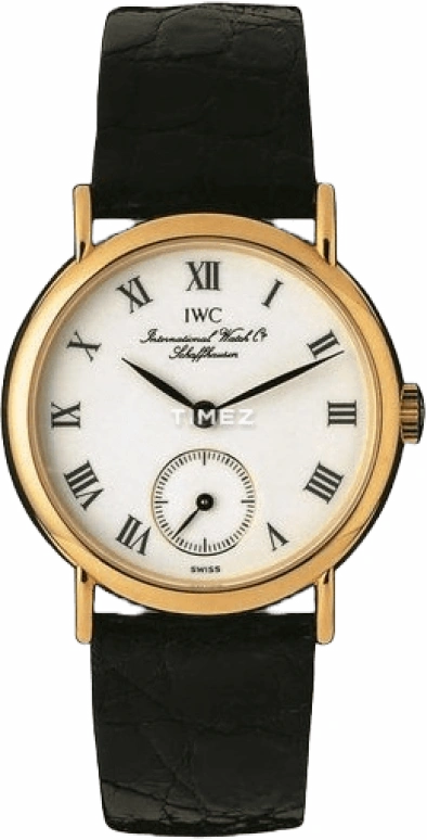 IWC,Portofino 34mm,34mm,Yellow Gold,White,Handwound,IW253301