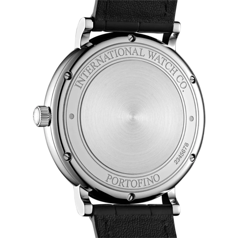 IWC,Portofino 40mm,40mm,Stainless Steel,Black,Automatic,Date,Anti-magnetic,IW356502