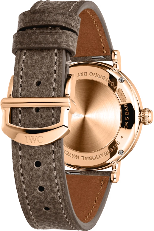 IWC,Portofino 34mm,34mm,Red Gold,Silver,Automatic,Day / Night Indication,In-house Caliber,IW459805