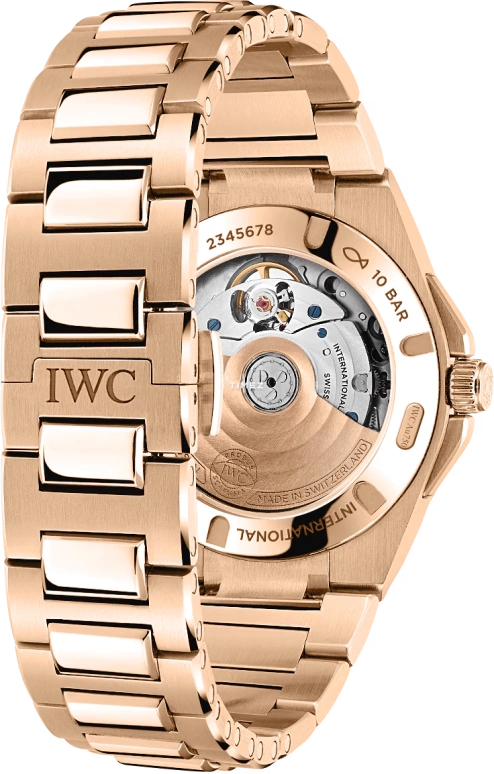 IWC,Ingenieur 35.10mm,35.10mm,Red Gold,Rose Gold,Automatic,Day,42hours,IW324903