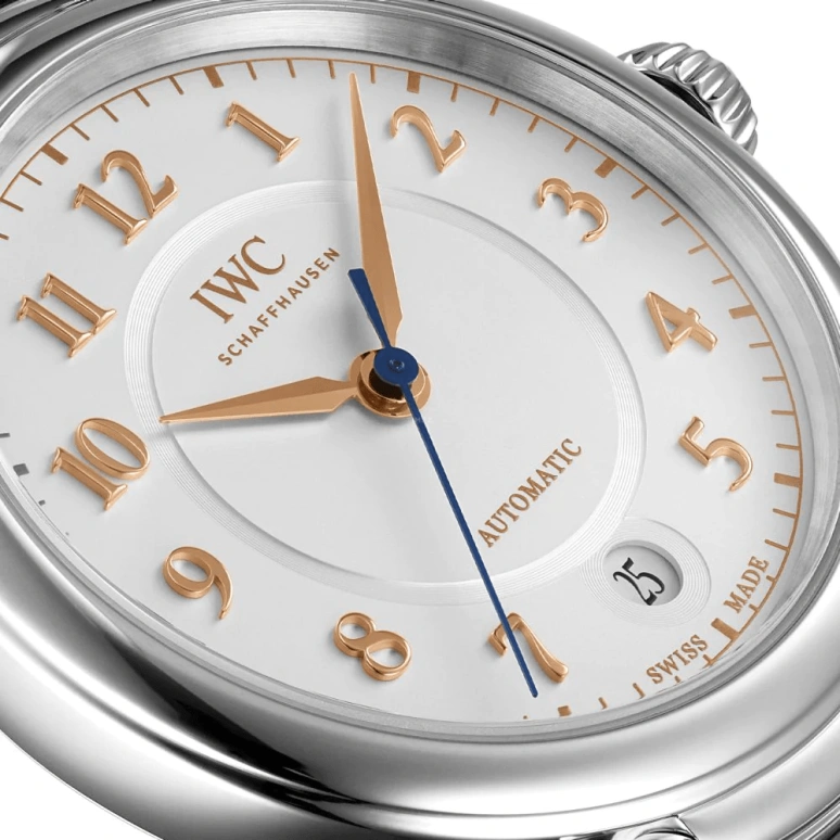 IWC,Da Vinci 36mm,36mm,Stainless Steel,Silver,Automatic,Date,Anti-magnetic,IW458307