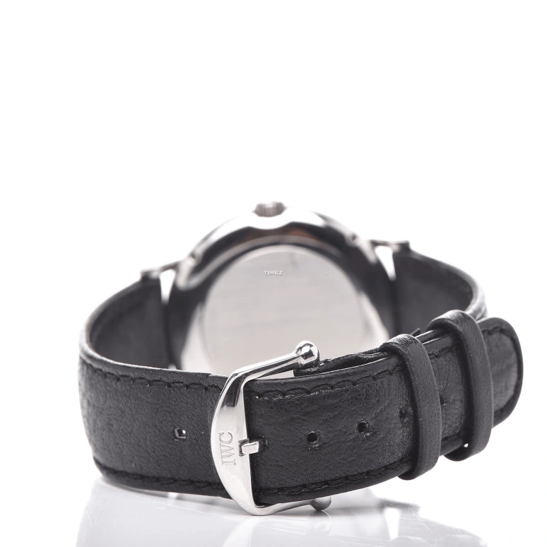 IWC,Portofino 34mm,34mm,Stainless Steel,Black,Automatic,Day,42hours,IW351326