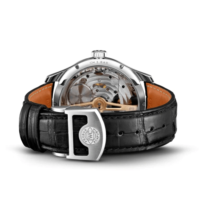 IWC,Portugieser 44.20mm,44.20mm,Platinum,Silver,Automatic,Date,Power Reserve Indicator,Tourbillon Escapement,Flyback,168hours,In-house Caliber,IW504601