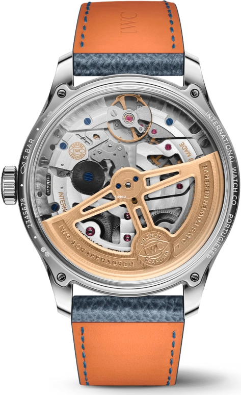 IWC,Portugieser 44.40mm,44.40mm,White Gold,Blue,Automatic,Moonphase,Perpetual Calendar,Month,Date,168hours,In-house Caliber,IW503703