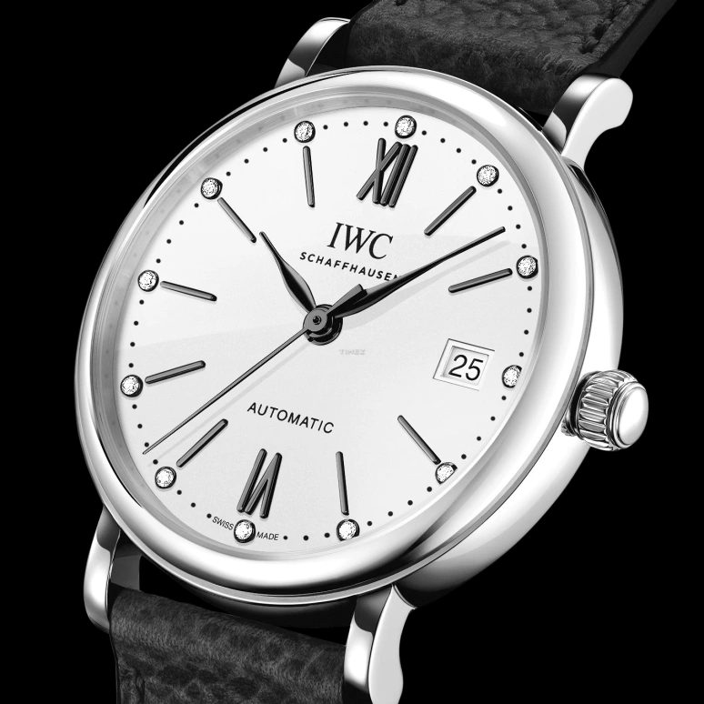 IWC,Portofino 37mm,37mm,Stainless Steel,White,Automatic,Day,120hours,IW458610