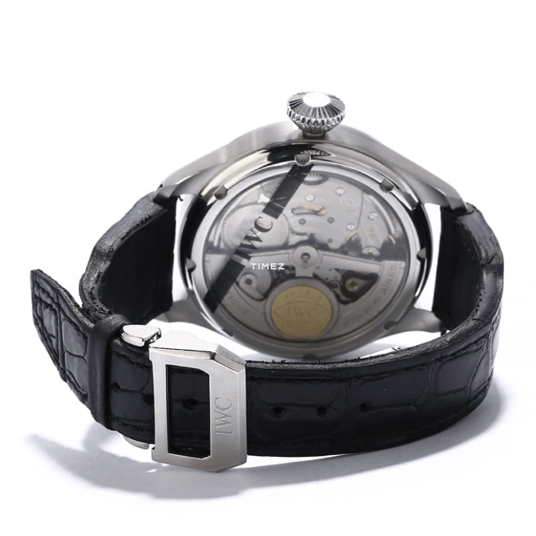 IWC,Big Pilot 46.20mm,46.20mm,Stainless Steel,Black,Automatic,Moonphase,Perpetual Calendar,Month,Date,168hours,In-house Caliber,IW502619