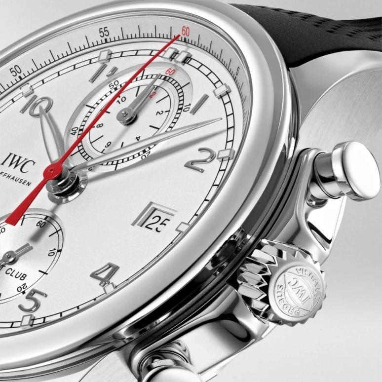 IWC,Portugieser 43.50mm,43.50mm,Stainless Steel,Silver,Automatic,Chronograph,Date,Flyback,Anti-magnetic,68hours,In-house Caliber,IW390502