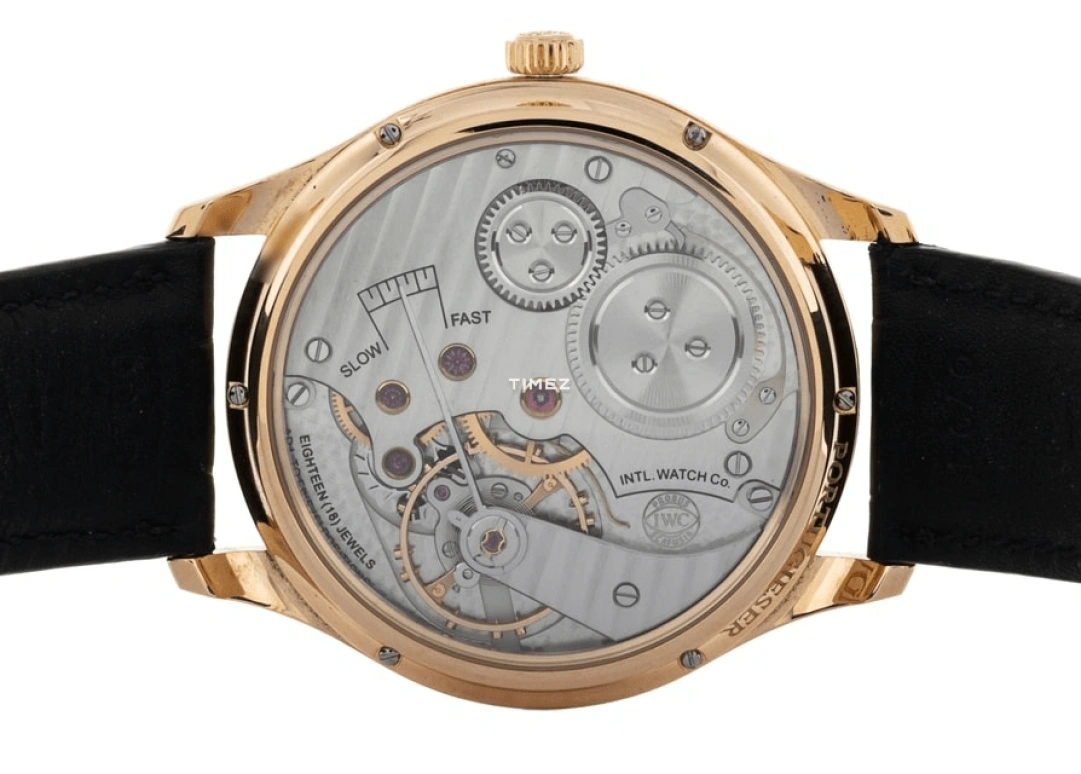 IWC,Portofino 44mm,44mm,Rose Gold,Black,Handwound,Round,IW544508