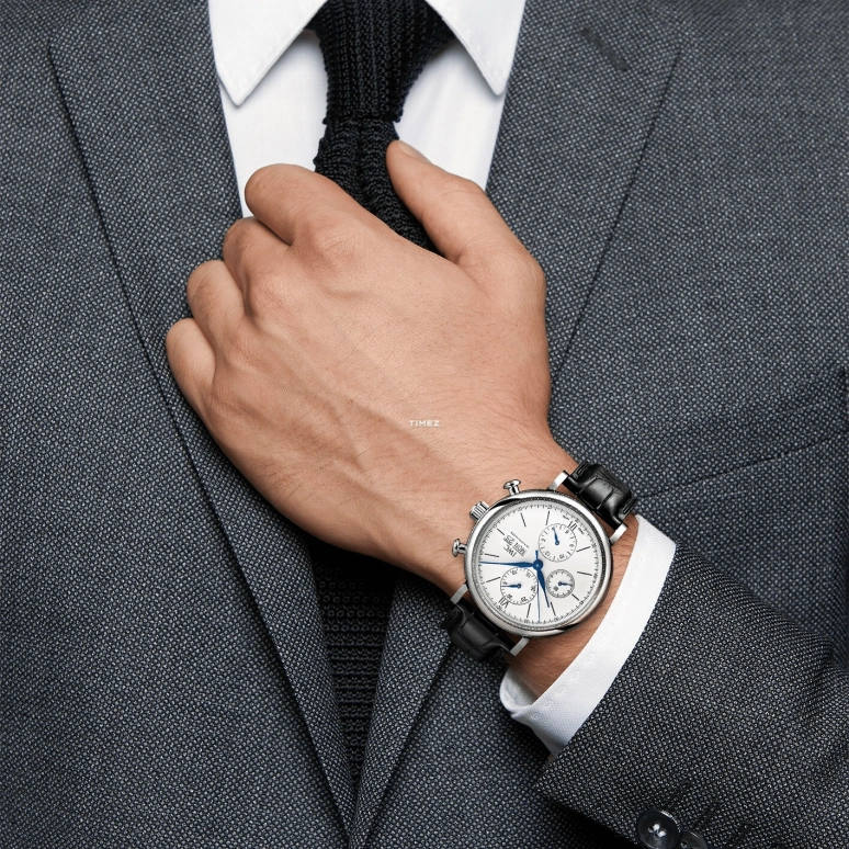 IWC,Portofino 42mm,42mm,Stainless Steel,White,Automatic,Chronograph,Date,Day,Anti-magnetic,44hours,In-house Caliber,IW391024