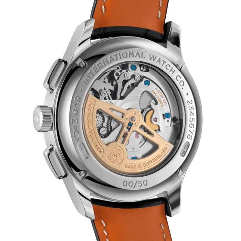 IWC,Portugieser 44mm,44mm,Platinum,Silver,Automatic,Chronograph,Day,Tourbillon,Flyback,68hours,In-house Caliber,IW394006