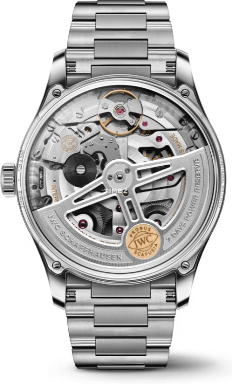 IWC,Portugieser 42.40mm,42.40mm,Stainless Steel,Blue,Automatic,Day,Power Reserve Indicator,IW501704