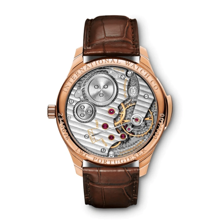 IWC,Portugieser 44mm,44mm,Red Gold,Silver,Handwound,Power Reserve Indicator,Minute Repeater,IW544907