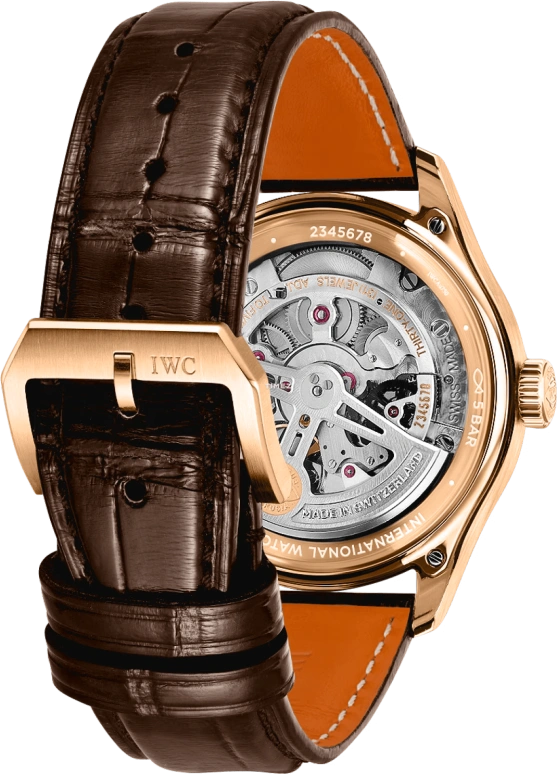 IWC,Portugieser 40.40mm,40.40mm,Red Gold,Silver,Automatic,60hours,In-house Caliber,IW358404