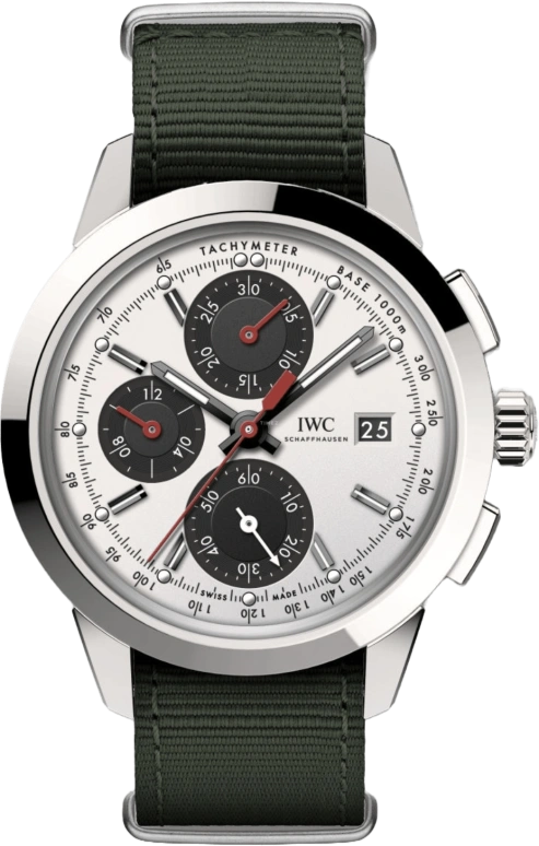 IWC,Ingenieur 42.30mm,42.30mm,Stainless Steel,Silver,Automatic,Chronograph,Date,Column Wheel,IW3808CP
