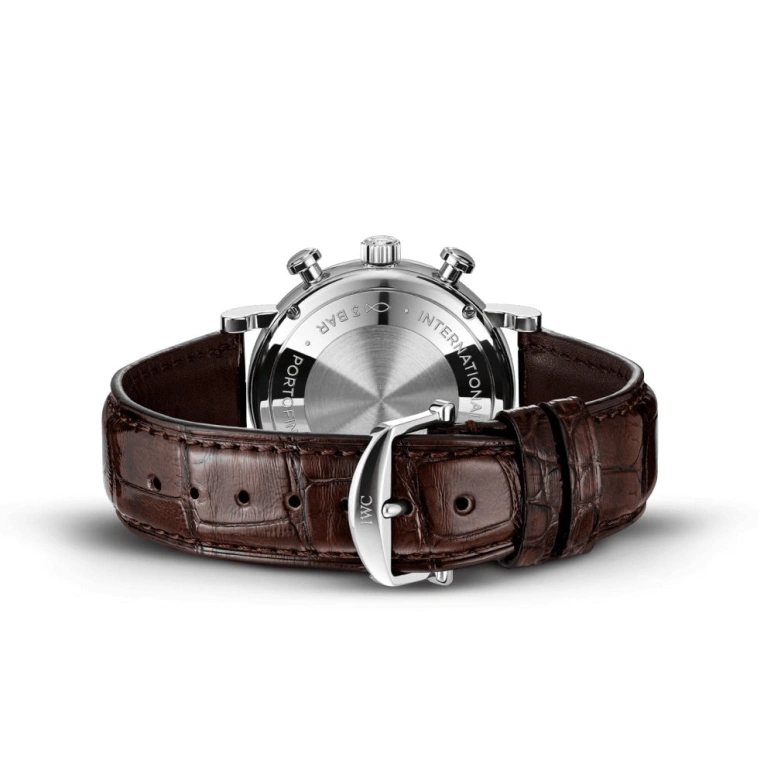 IWC,Portofino 39mm,39mm,Stainless Steel,Black,Automatic,Chronograph,44hours,IW391404