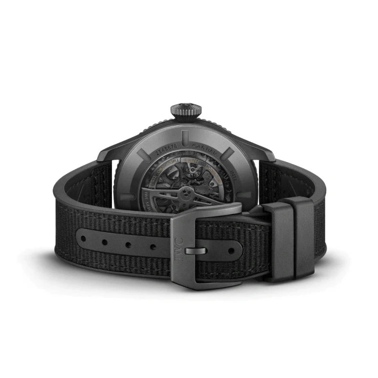 IWC,Pilot 46mm,46mm,Ceratanium,Black,Automatic,Day,World Time,Zhang RuoYun,IW395505