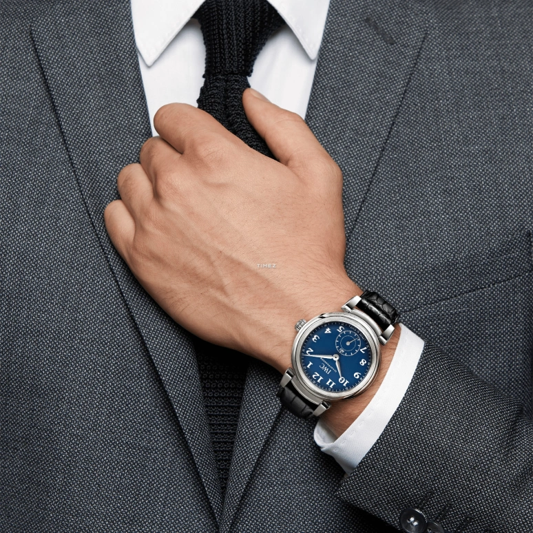 IWC,Da Vinci 40.40mm,40.40mm,Stainless Steel,Blue,Automatic,60hours,In-house Caliber,IW358102