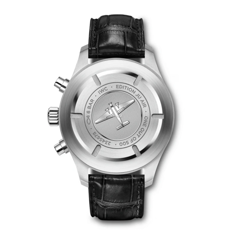 IWC,Pilot 43mm,43mm,Stainless Steel,Silver,Automatic,Chronograph,Day,Flyback,Anti-magnetic,68hours,In-house Caliber,IW387809