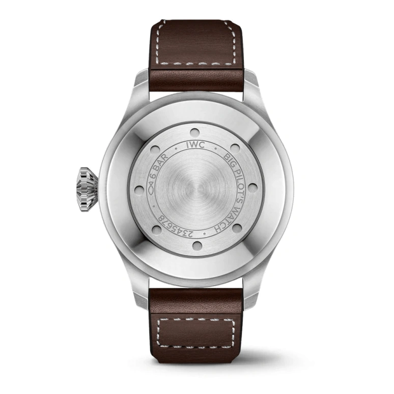 IWC,Big Pilot 46.20mm,46.20mm,Stainless Steel,Green,Automatic,Date,Power Reserve Indicator,IW501015