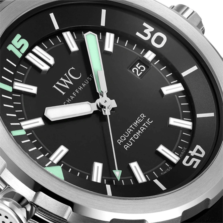 IWC,GST Aquatimer 42mm,42mm,Stainless Steel,Black,Automatic,Date,42hours,IW329001