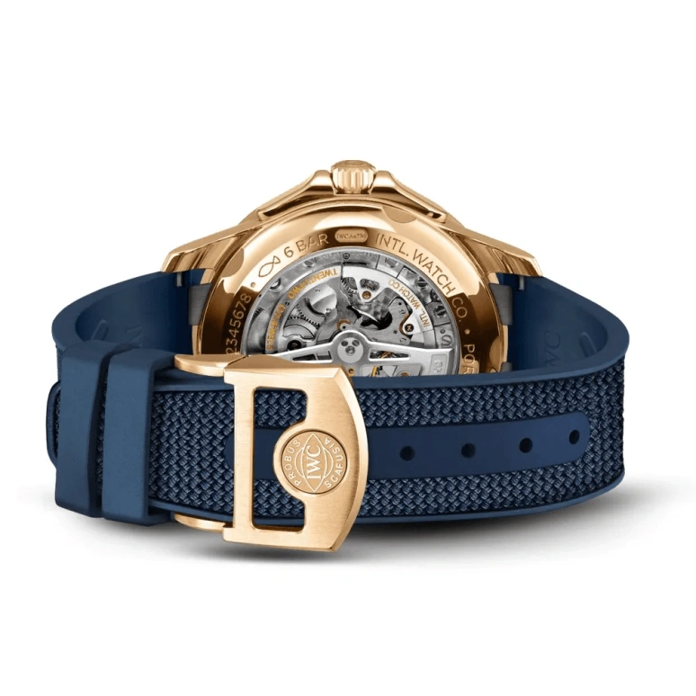 IWC,Portugieser 44.60mm,44.60mm,Red Gold,Blue,Automatic,Moonphase,Date,Tide,IW344001