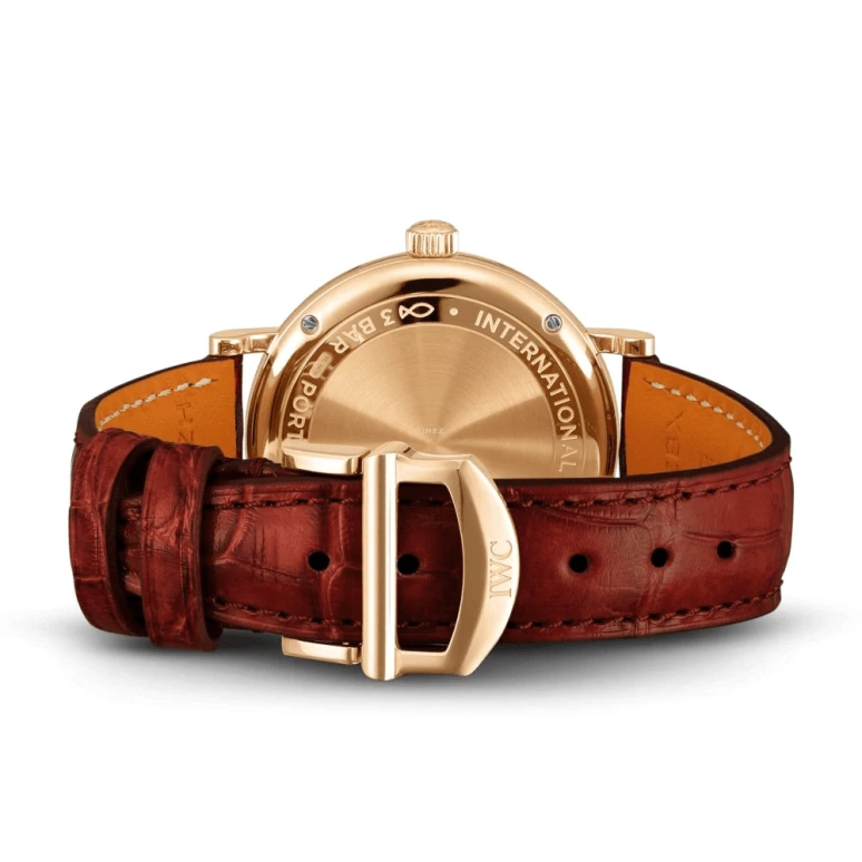 IWC,Portofino 34mm,34mm,Rose Gold,Silver,Automatic,42hours,In-house Caliber,IW357401