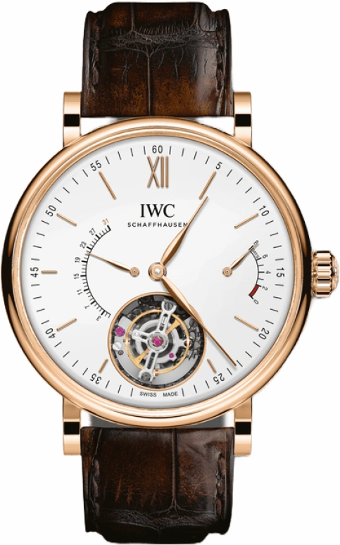 IWC,Portofino 45mm,45mm,Red Gold,Silver,Handwound,Date,Power Reserve Indicator,Tourbillon Escapement,Flyback,192hours,In-house Caliber,IW516501
