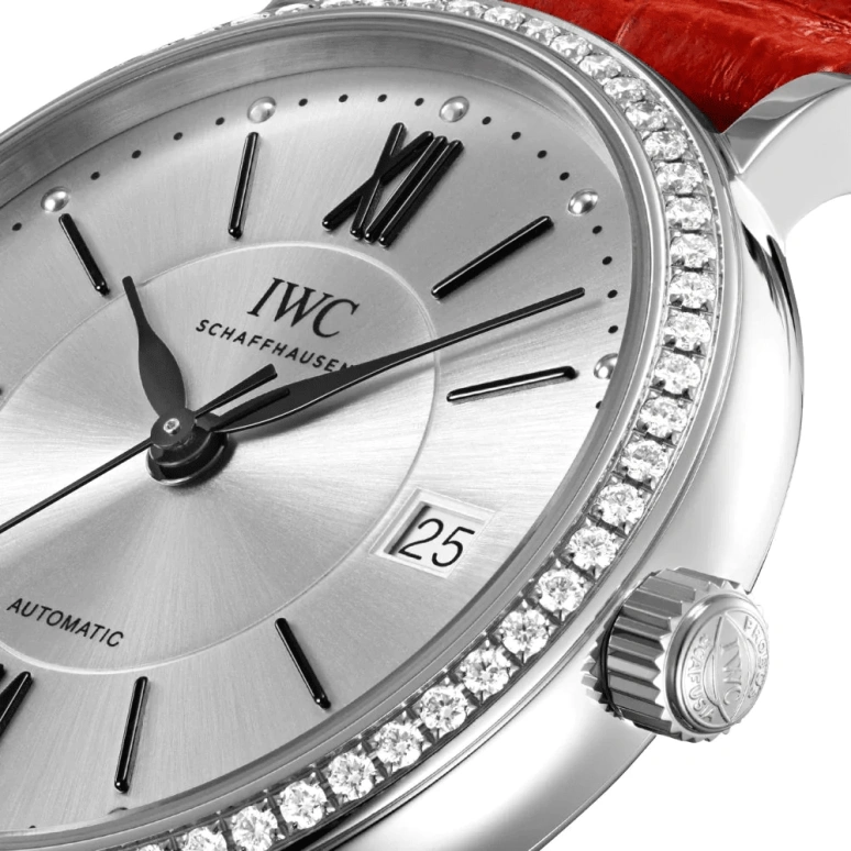 IWC,Portofino 37mm,37mm,Stainless Steel,Silver,Automatic,Date,Anti-magnetic,IW458109