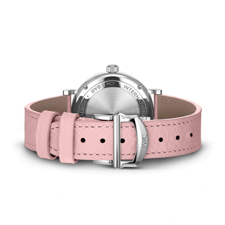 IWC,Portofino 34mm,34mm,Stainless Steel,Pink,Automatic,42hours,In-house Caliber,IW357417