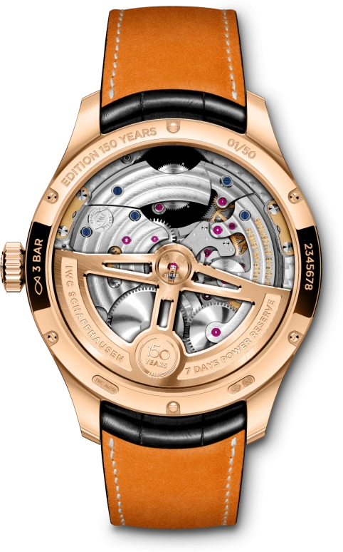 IWC,Portugieser 45mm,45mm,Red Gold,White,Automatic,Moonphase,Annual Calendar,Month,Date,168hours,In-house Caliber,IW504501