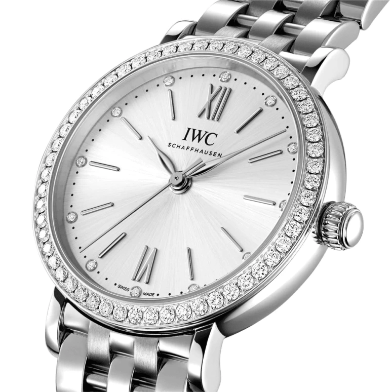 IWC,Portofino 34mm,34mm,Stainless Steel,Silver,Automatic,42hours,In-house Caliber,IW657601