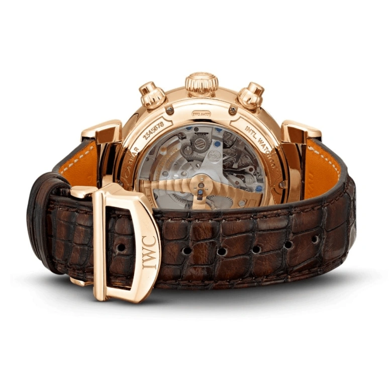 IWC,Da Vinci 44mm,44mm,Red Gold,Silver,Automatic,Chronograph,Day,Tourbillon Escapement,Flyback,68hours,In-house Caliber,IW393101