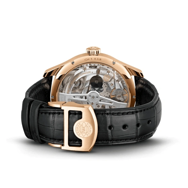 IWC,Portugieser 44.20mm,44.20mm,Red Gold,Silver,Automatic,Annual Calendar,Month,Date,Day,168hours,In-house Caliber,IW503504