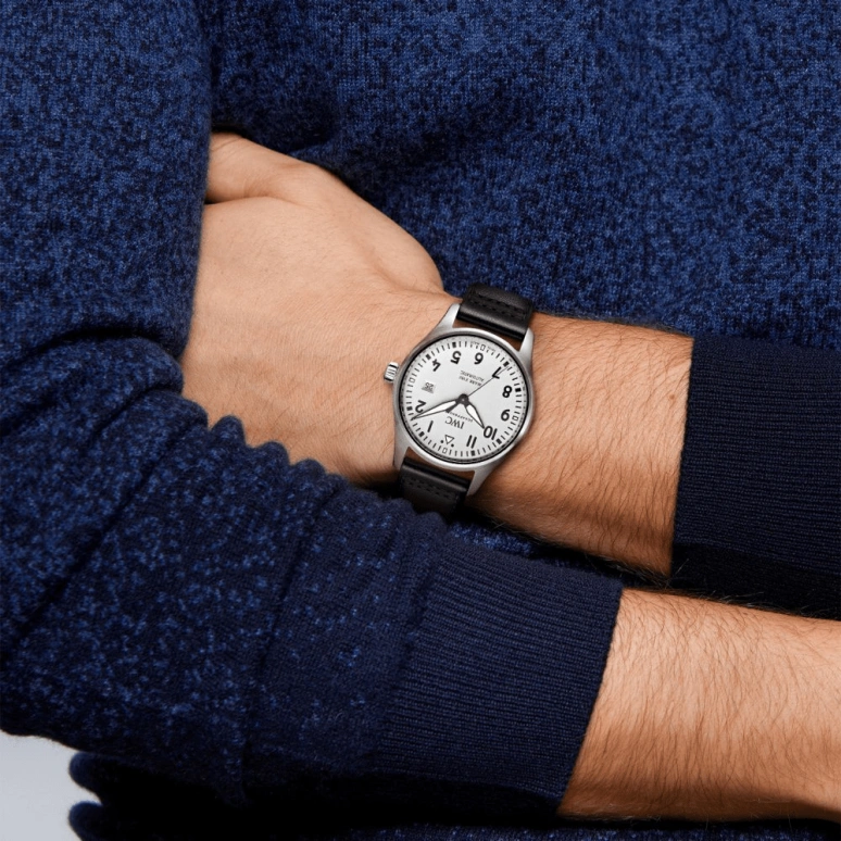 IWC,Pilot 40mm,40mm,Stainless Steel,Silver,Automatic,Date,Anti-magnetic,IW327012