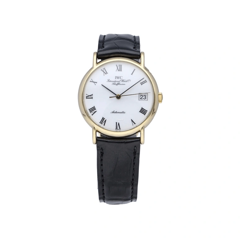 IWC,Portofino 34mm,34mm,Yellow Gold,White,Automatic,Day,42hours,IW351327