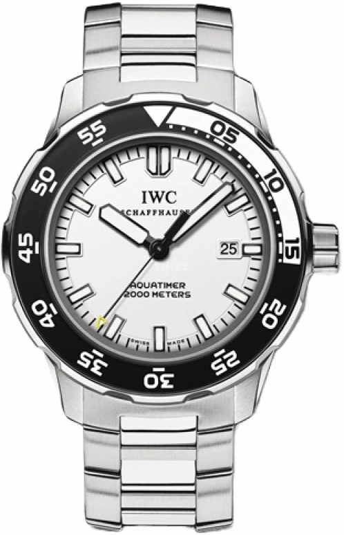 IWC,GST Aquatimer 44mm,44mm,Stainless Steel,White,Automatic,Day,42hours,IW356809