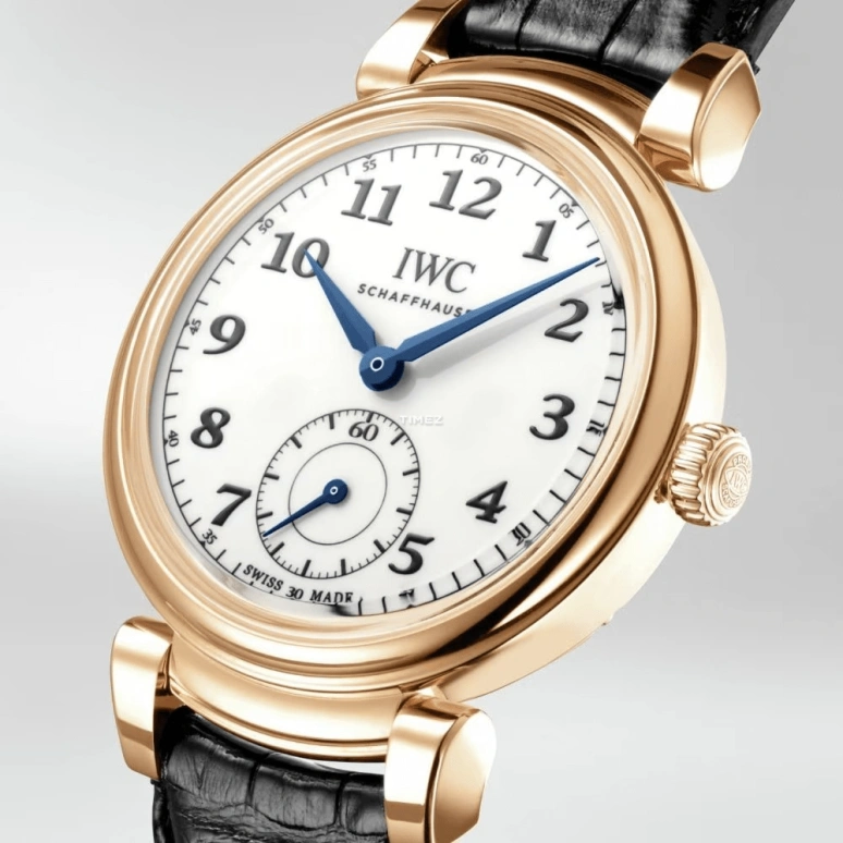 IWC,Da Vinci 40.40mm,40.40mm,Red Gold,Blue,Automatic,60hours,In-house Caliber,IW358103