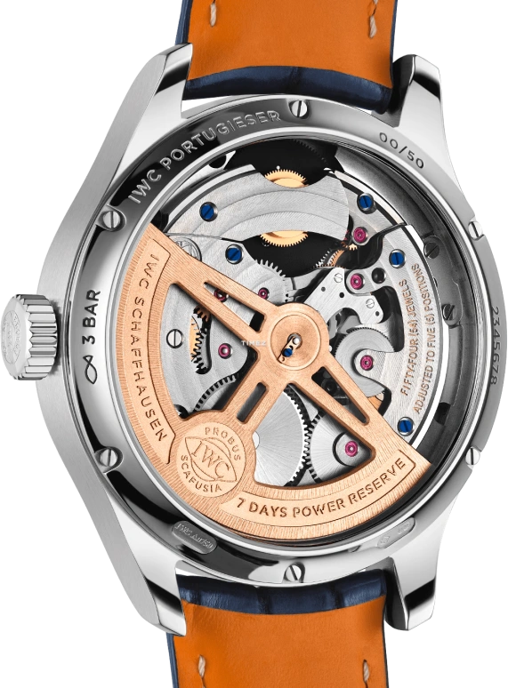 IWC,Portugieser 45mm,45mm,Platinum,Blue,Automatic,Moonphase,Perpetual Calendar,Annual Calendar,Month,168hours,In-house Caliber,IW504506