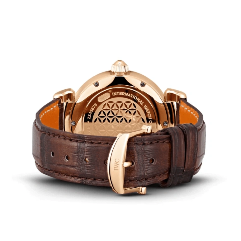 IWC,Da Vinci 36mm,36mm,Red Gold,Silver,Automatic,Date,Anti-magnetic,IW458309